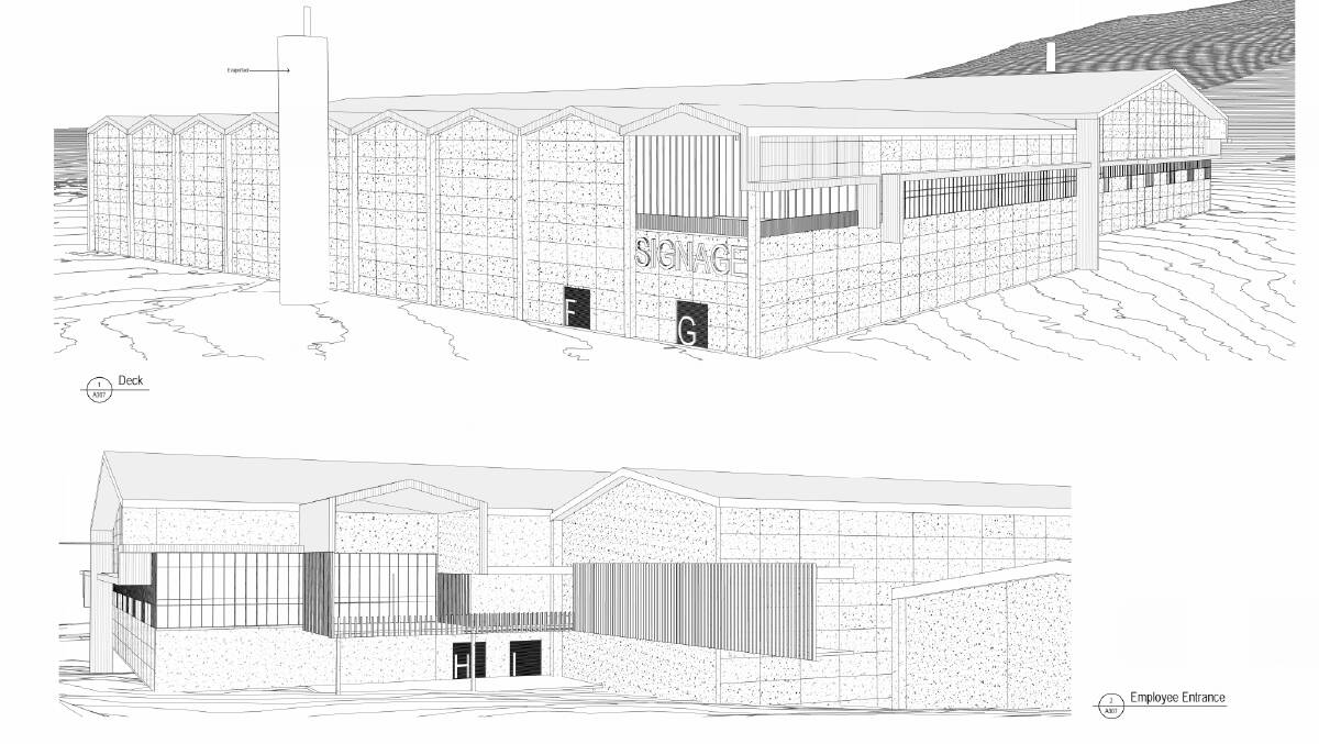 Plans for Lockyer Valley Foods, which will be built in five stages. Pictures LVF