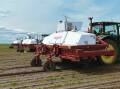 Carbon Robotics laser weeders are being used on Victorian horticulture properties. File picture