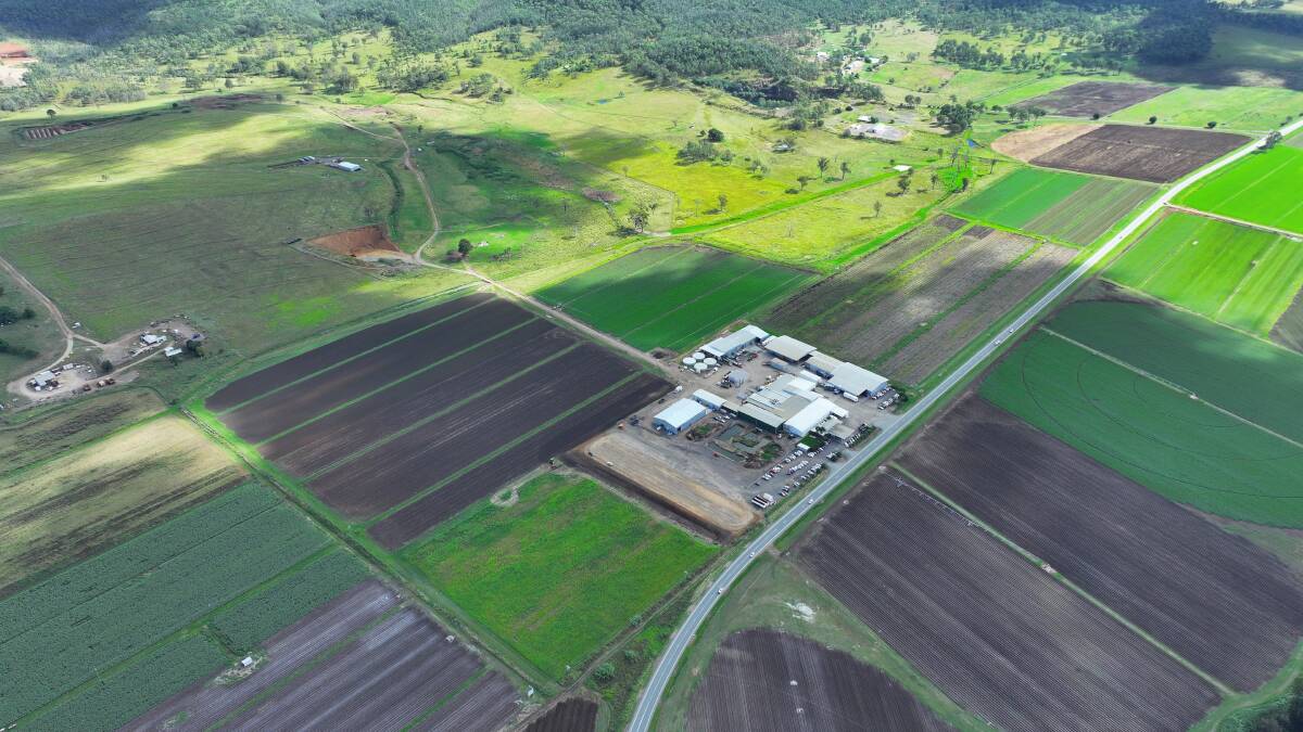 Aerial Scenic Rim Agricultural Industrial Precinct Site. Picture supplied by Kalfresh
