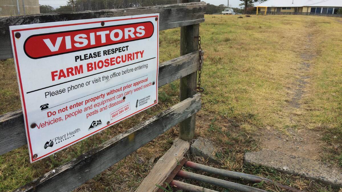 Farm representative groups have highlighted structural and design issues with the government's proposed biosecurity protection levy in a Senate inquiry hearing. File picture