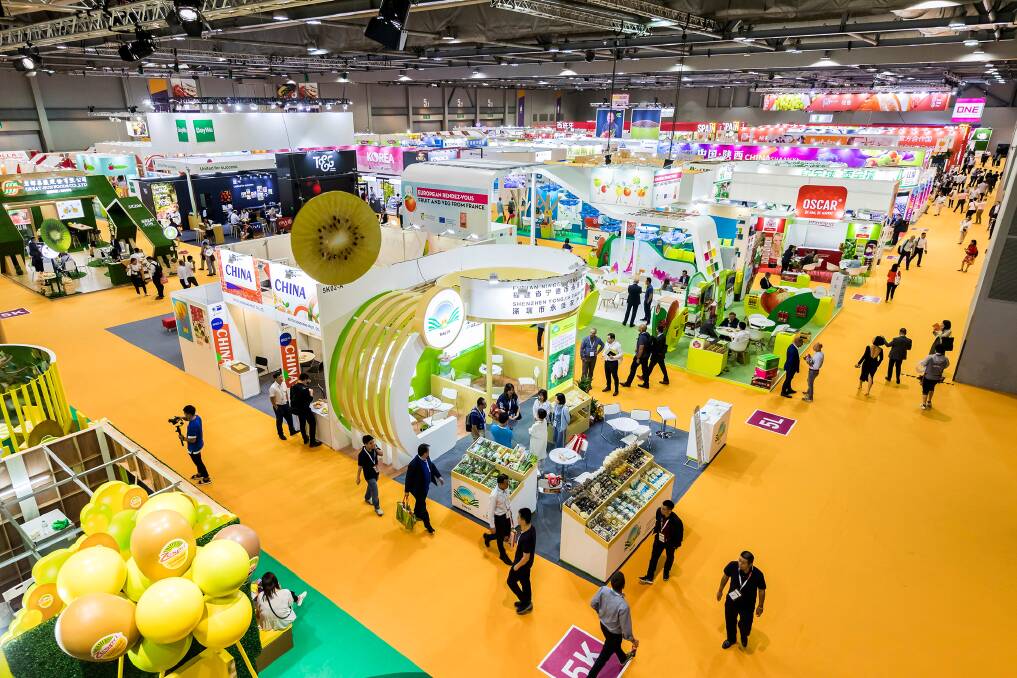 Asia Fruit Logistica is one of the region's largest horticultural conferences. Australia will have a substantial delegation in 2023. Picture by Global Produce Events