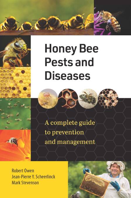 The soon-to-be released book provides plenty of imagery and information about tackling bee pests and diseases. Picture supplied