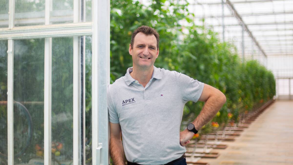 Apex Greenhouses' Australian chief executive, Folco Faber, says the CEA industry is experiencing rapid growth around the world. Picture supplied