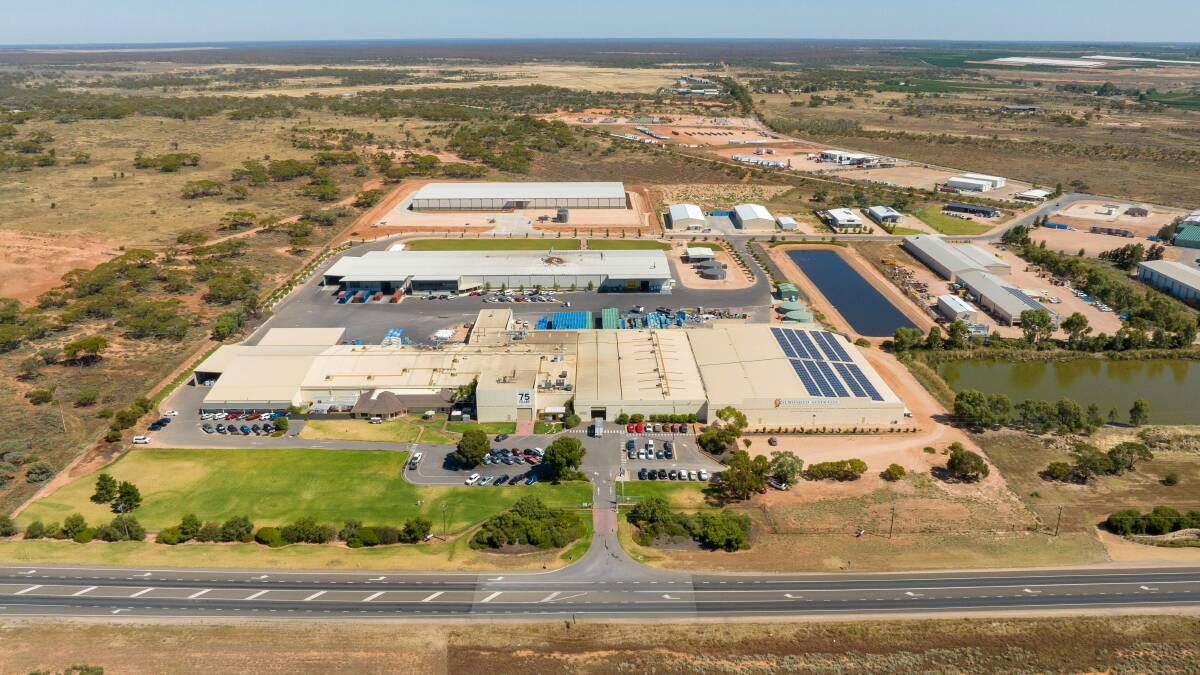 The Almondco expanded facility near Renmark in the Riverland of South Australia. Picture supplied
