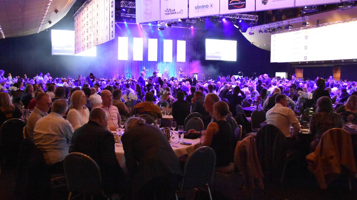 It was a full house for guests at the Hort Connections Awards for Excellence gala dinner on the final night. File picture