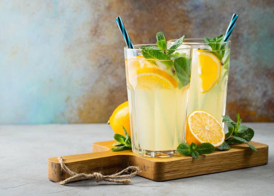 Who doesn't like a cold glass of lemonade on a hot summer day? Picture Shutterstock