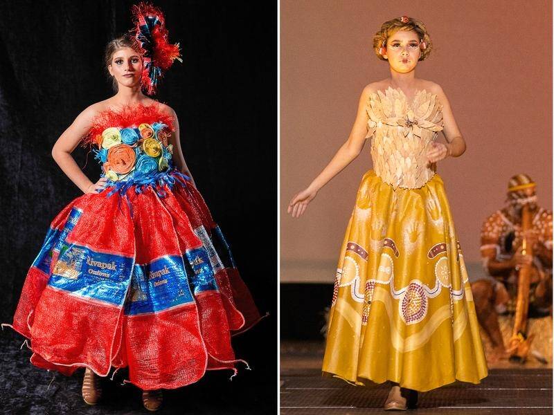 Four Queensland communities put on a series of 2019 fashion shows to distract from severe drought. Picture supplied